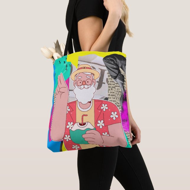 Merry Christmas 2024 Tote Bag (Close Up)