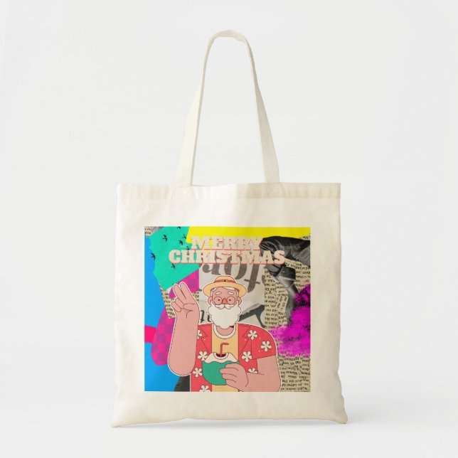 Merry Christmas 2024 Tote Bag (Front)