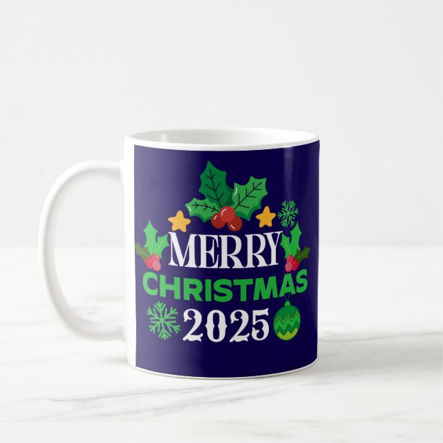 Merry Christmas 2025-86303 Coffee Mug (Left)
