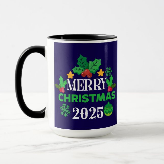 Merry Christmas 2025-86303 Mug (Left)