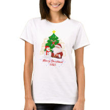 Merry Christmas 2025 Unisex Jersey Tee