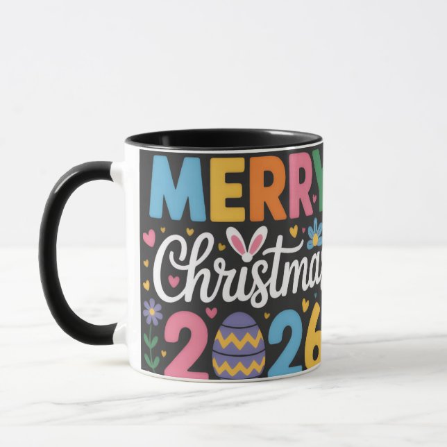 Merry Christmas 2026 Mug (Left)
