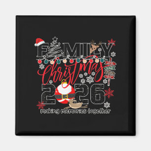 Merry Christmas 2026 Women, Men Shirt  Magnet