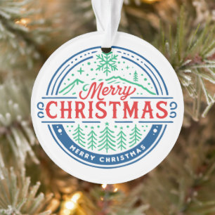 Merry Christmas 2 Ornament