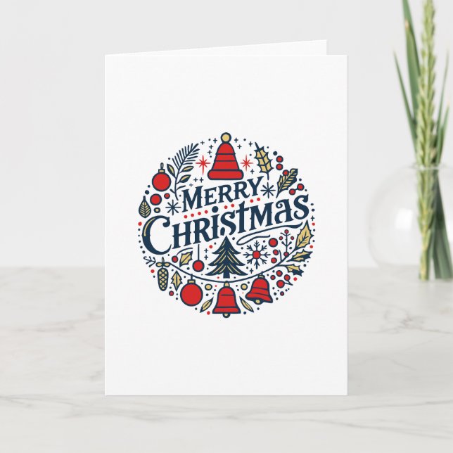 Merry Christmas 3 Card (Front)