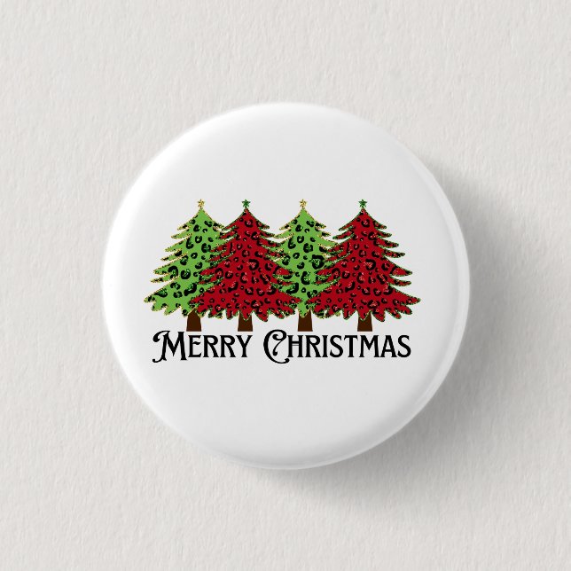 Merry Christmas  3 Cm Round Badge (Front)