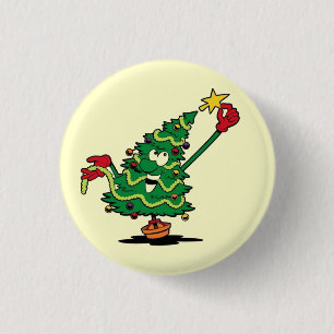 Merry Christmas - 3 Cm Round Badge