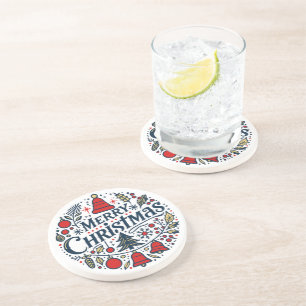 Merry Christmas 3 Coaster