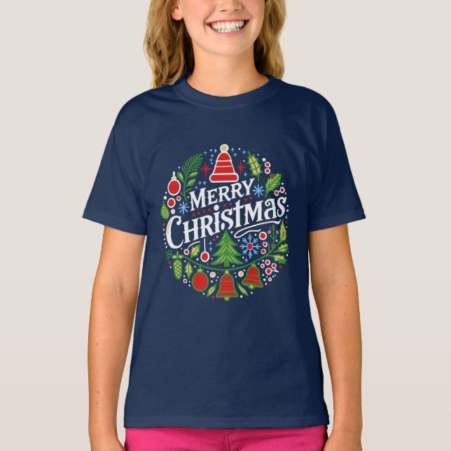 Merry Christmas 3 T-Shirt (Front)
