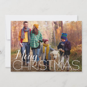 Merry Christmas 4 Photo  Holiday Card