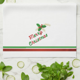 Merry Christmas 4 Tea Towel