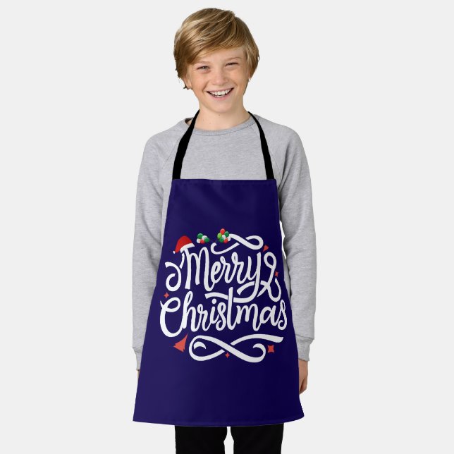 Merry Christmas-61039 Apron (Worn)