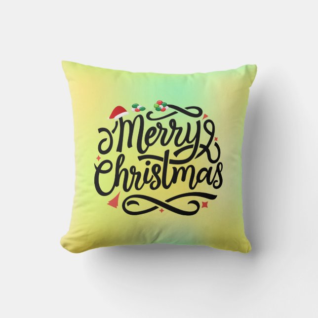 Merry Christmas-61039 Cushion (Front)