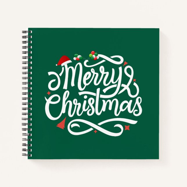 Merry Christmas-61039 Notebook (Front)