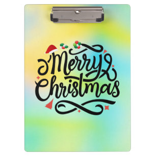 Merry Christmas-61039 Notebook Clipboard