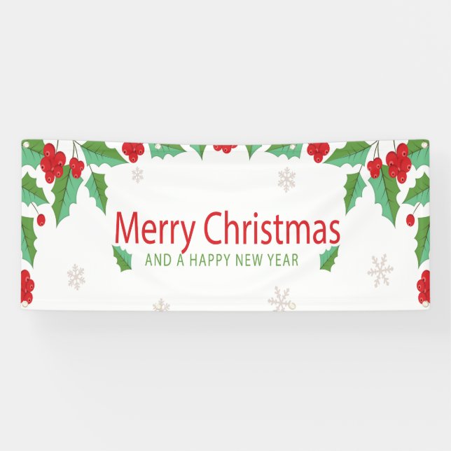 Merry Christmas 6 Banner (Horizontal)