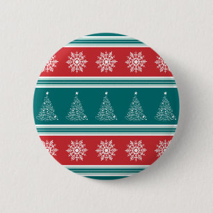 Merry Christmas 6 Cm Round Badge