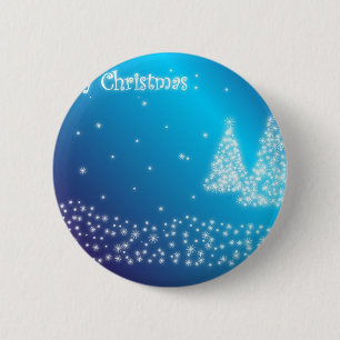 Merry Christmas 6 Cm Round Badge