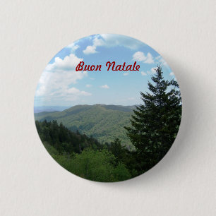 Merry Christmas 6 Cm Round Badge