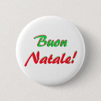 Merry Christmas 6 Cm Round Badge