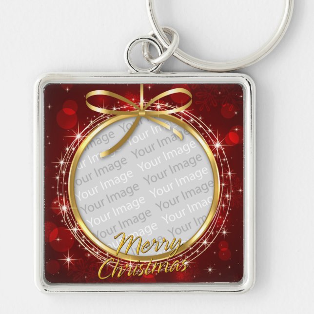 Merry Christmas 76 Options Key Ring (Front)