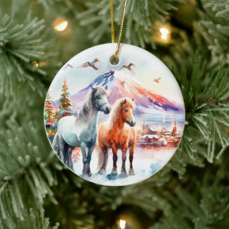 Merry Christmas - 7 Ceramic Tree Decoration