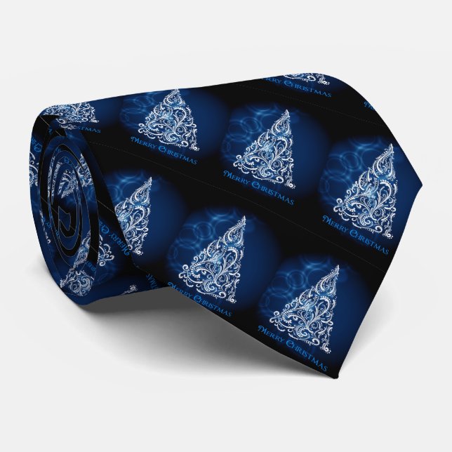 Merry Christmas 81 Tie (Rolled)