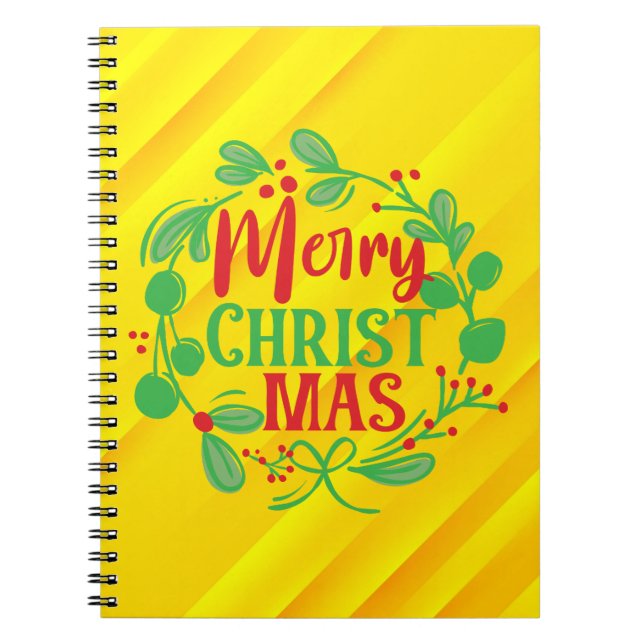 Merry Christmas-82191 Notebook (Front)