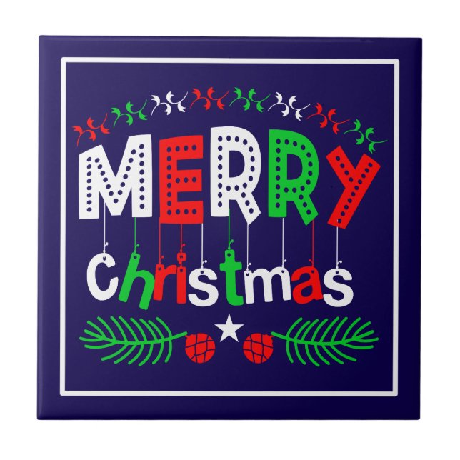 Merry Christmas-85923 Tile (Front)