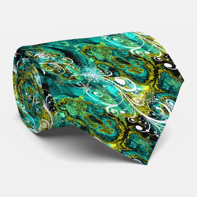 Merry Christmas 8 Tie (Rolled)