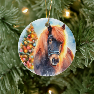 Merry Christmas - 9 Ceramic Tree Decoration