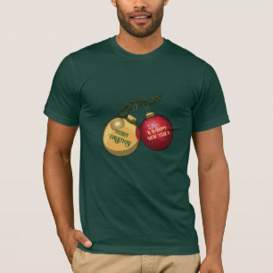 Merry Christmas & A Happy New Year Decorations T-Shirt