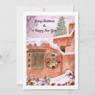 Merry Christmas & a Happy New Year Holiday Card