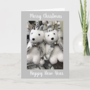 "MERRY CHRISTMAS & A VERY HAPPY NEW YEAR" CARD