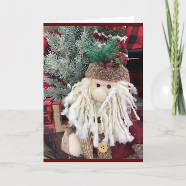 "MERRY CHRISTMAS & A VERY HAPPY NEW YEAR" CARD (Front)