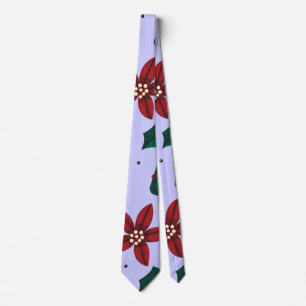 Merry Christmas Abstract Pattern Tie