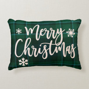 Merry Christmas Accent Pillow