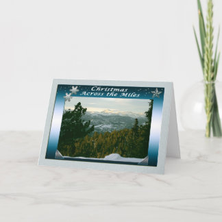 Merry Christmas Across the Miles Holiday Card