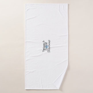 Merry Christmas add name text custom family gift Bath Towel