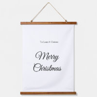 Merry Christmas add name text custom family gift