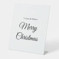 Merry Christmas add name text custom family gift