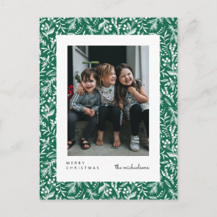 MERRY CHRISTMAS Add Your Photo Postcard