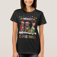 Merry Christmas American Bully Santa Christmas Tre
