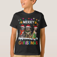 Merry Christmas American Bully Santa Christmas Tre