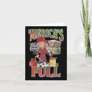 Merry Christmas - America's Full Trump Ugly Christ Card