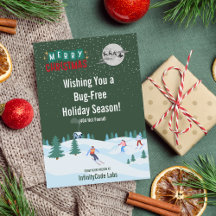 Merry Christmas and a Bug-Free Holiday Season Card