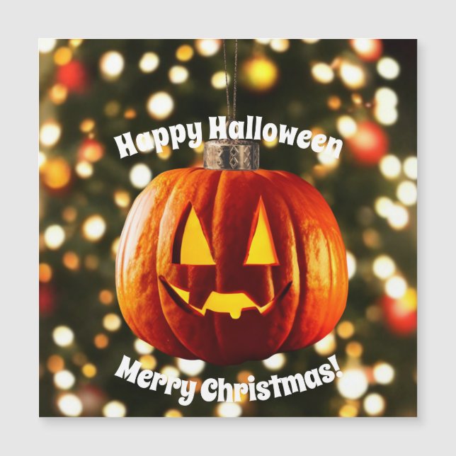 Merry Christmas and a Happy Halloween (Front)