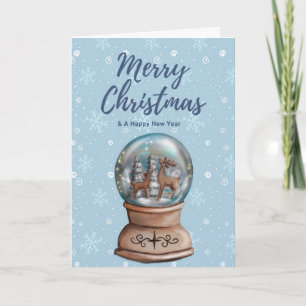 Merry Christmas and a Happy New Year Card