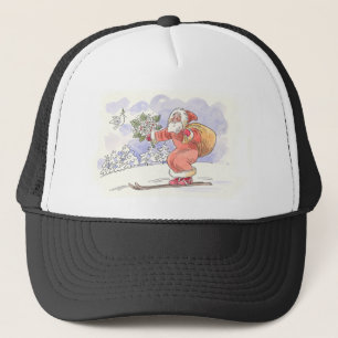 Merry Christmas and a Happy New Year Cards Trucker Hat