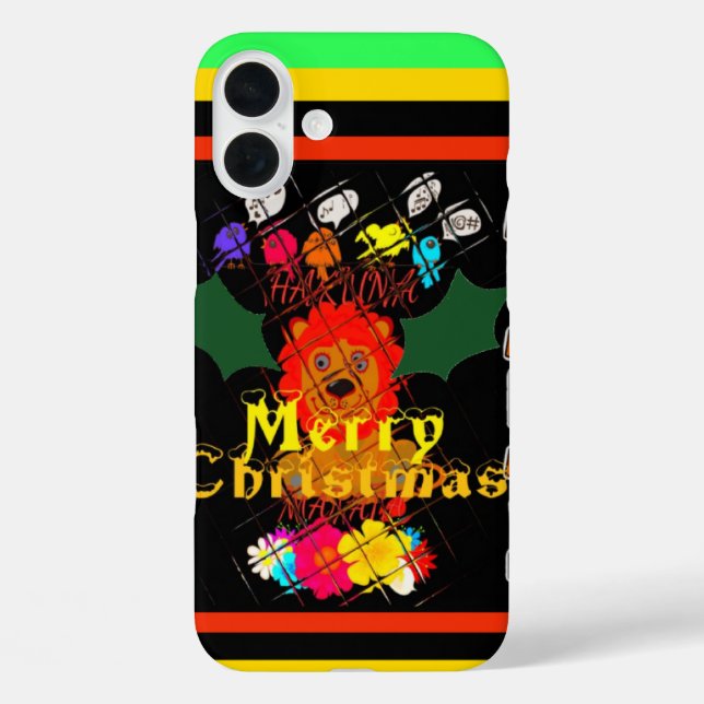 Merry Christmas and a Happy New Year Case-Mate iPhone Case (Back)